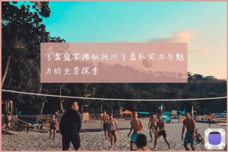 飞盘盛宴揭秘杭州飞盘队实力与魅力的全景探索