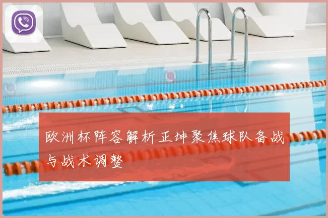 欧洲杯阵容解析正坤聚焦球队备战与战术调整