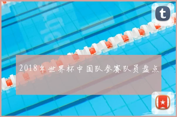 2018年世界杯中国队参赛队员盘点